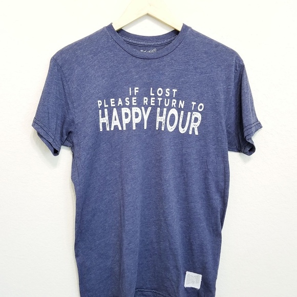 NEW 🍺Happy Hour🍺 Graphic Tee Small - Picture 1 of 5